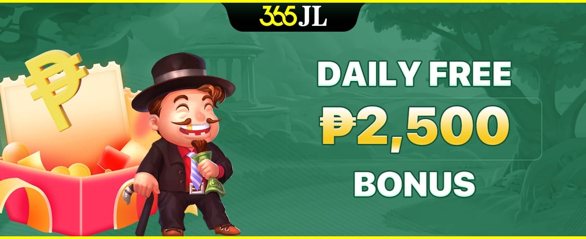 Daily Free ₱2,500 Bonus promotion image